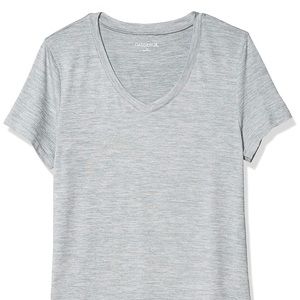 ✨5/$25✨ light grey active essential v neck top
